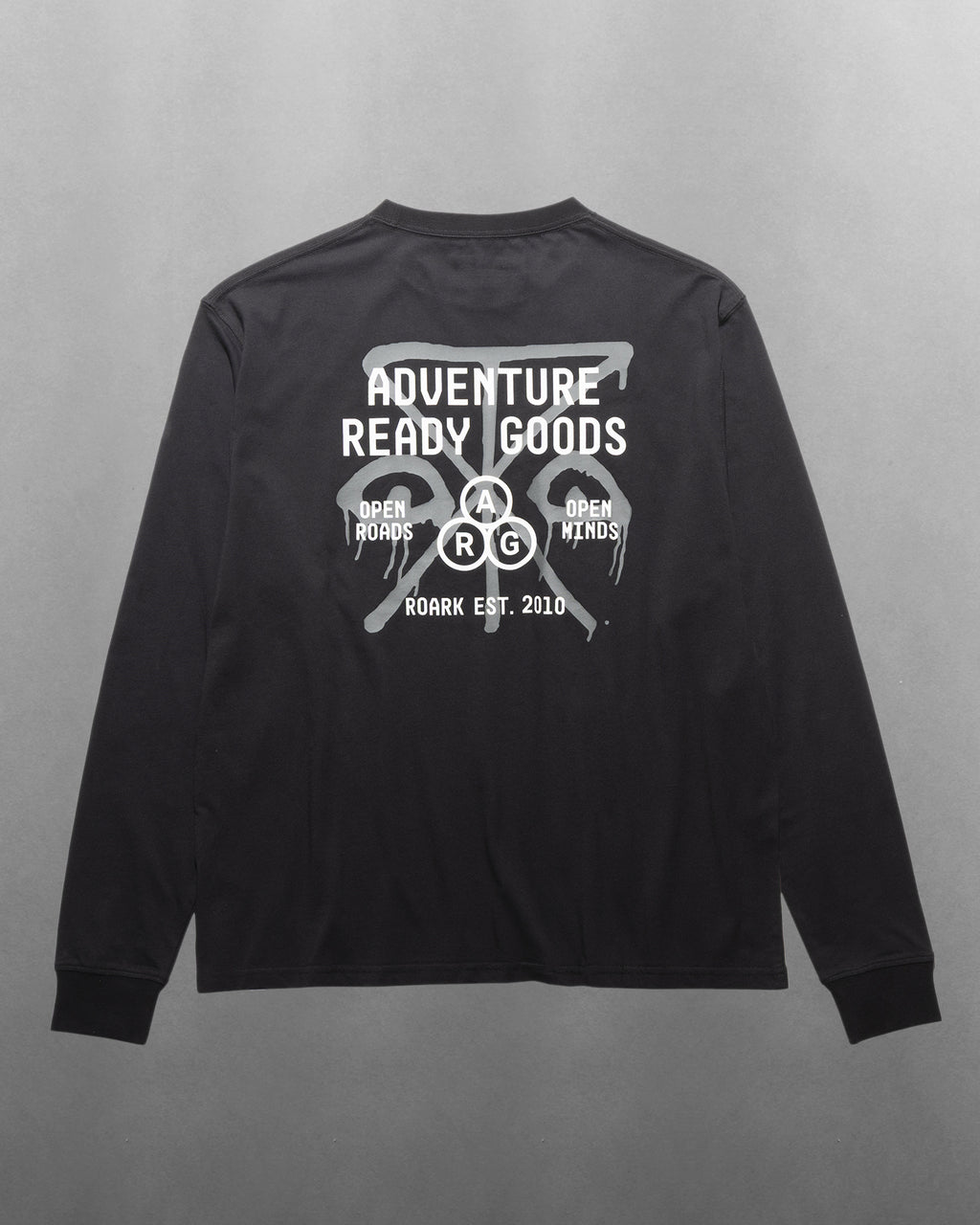 ROARK "ARG" L/S TEE BLACK