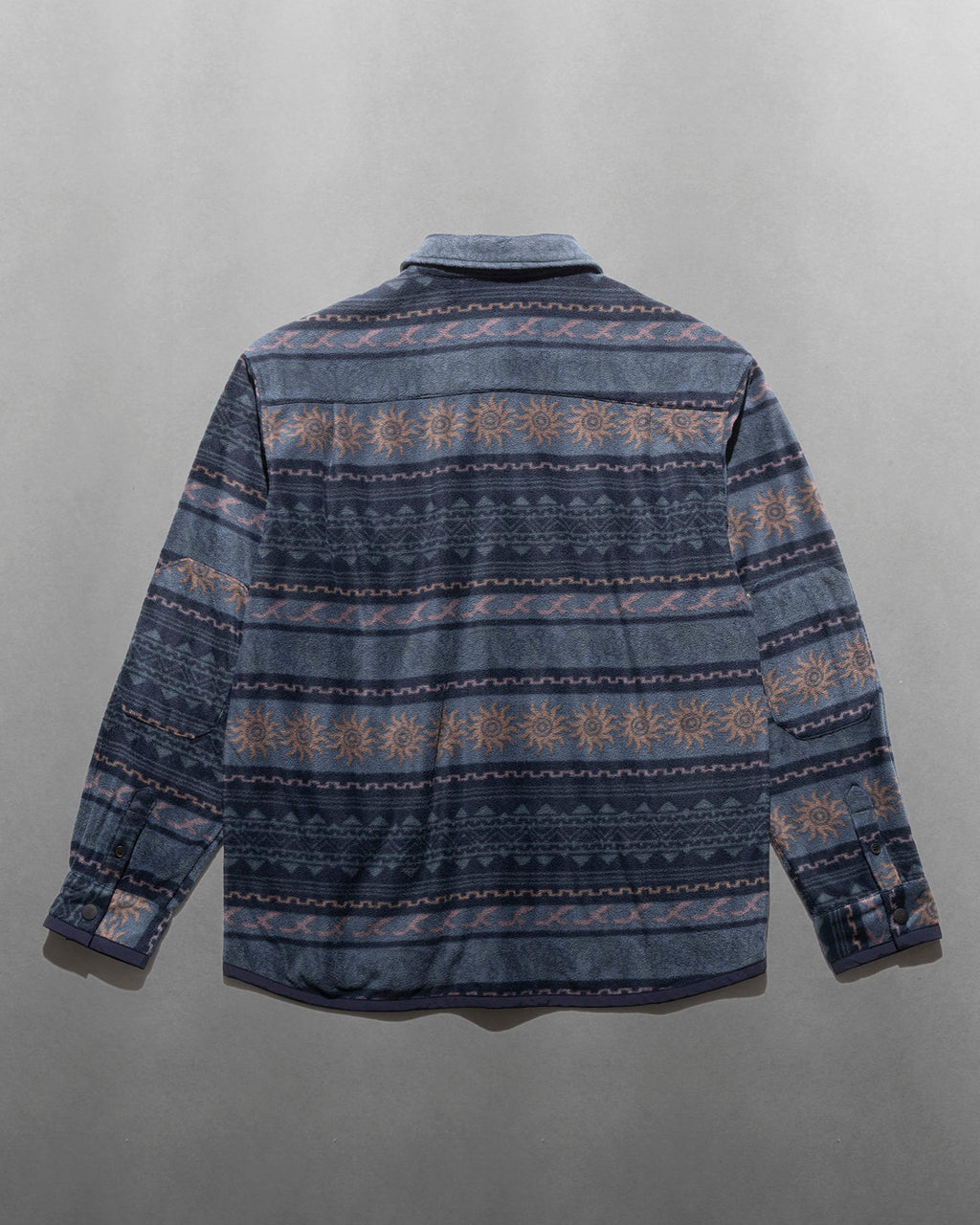 ROARK FLEECE EMBER OVER SHIRT NAVY