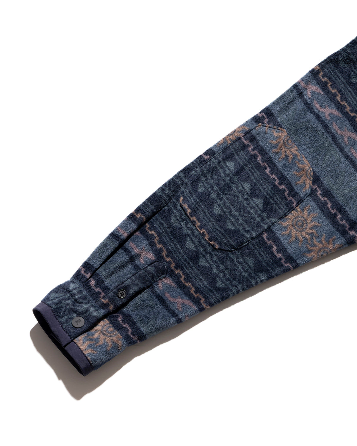 ROARK FLEECE EMBER OVER SHIRT NAVY
