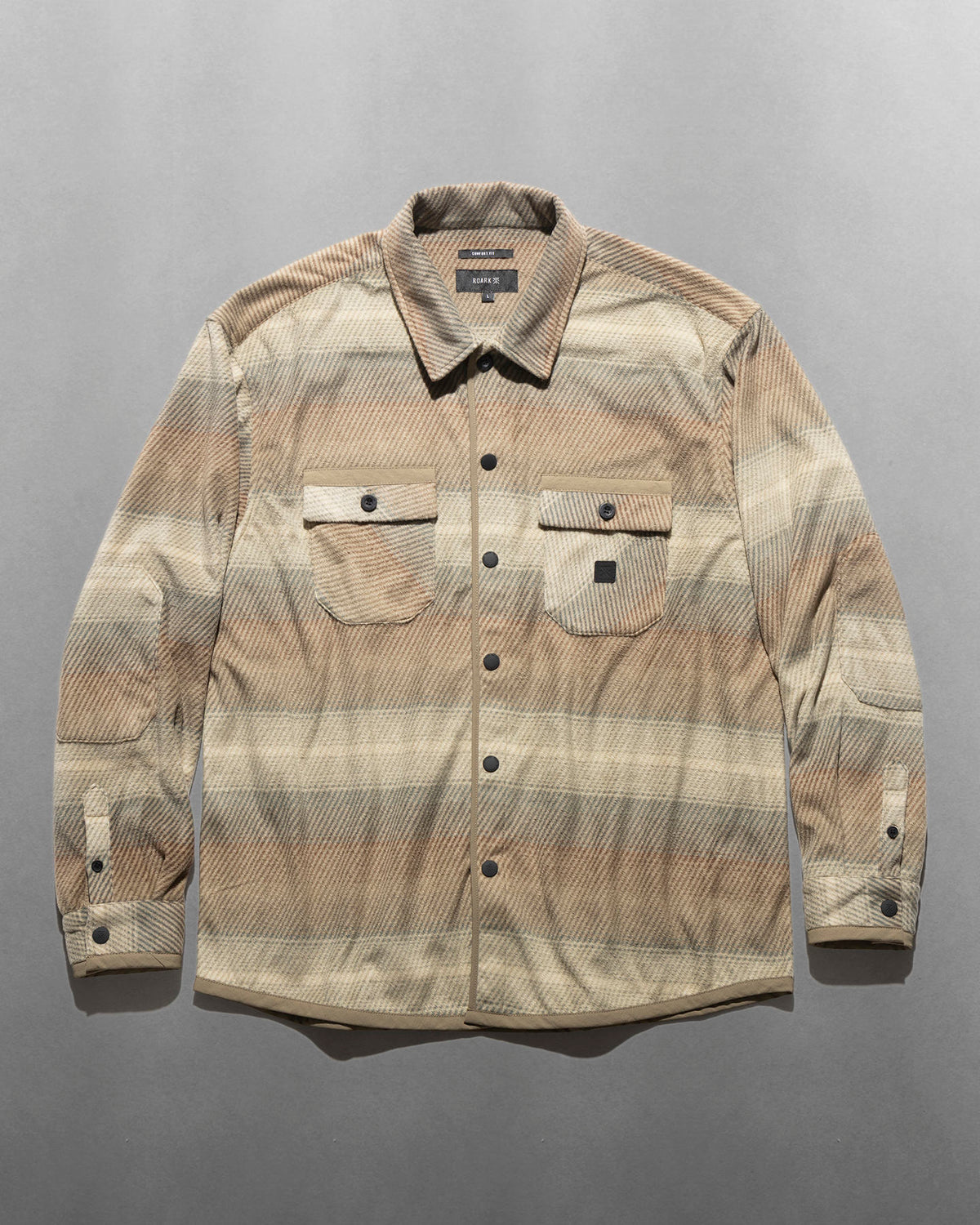 ROARK FLEECE EMBER OVER SHIRT SAND