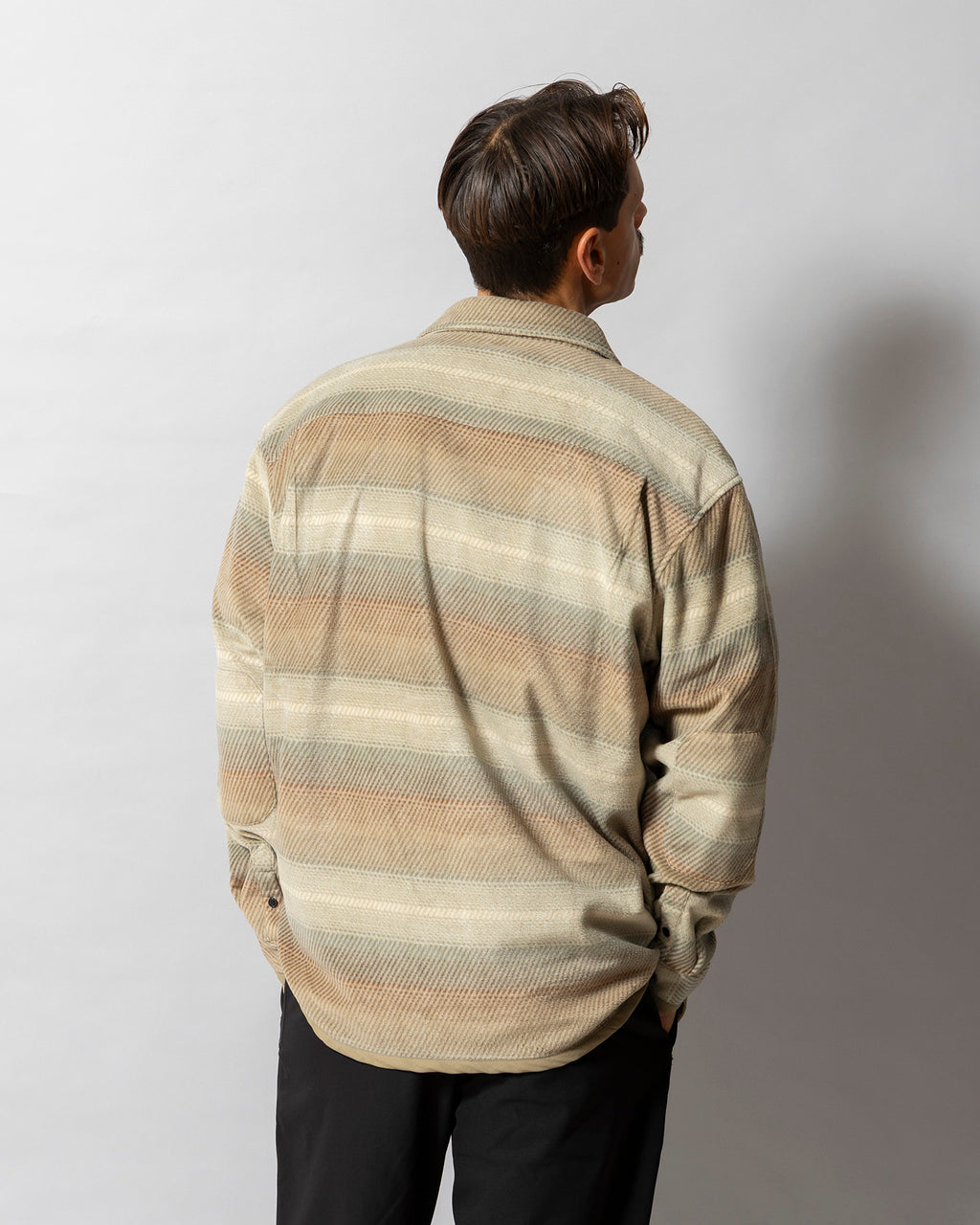 ROARK FLEECE EMBER OVER SHIRT SAND
