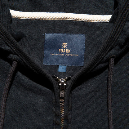ROARK-H/W HEMPCOTTON F/Z PARKA
