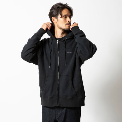 ROARK-H/W HEMPCOTTON F/Z PARKA