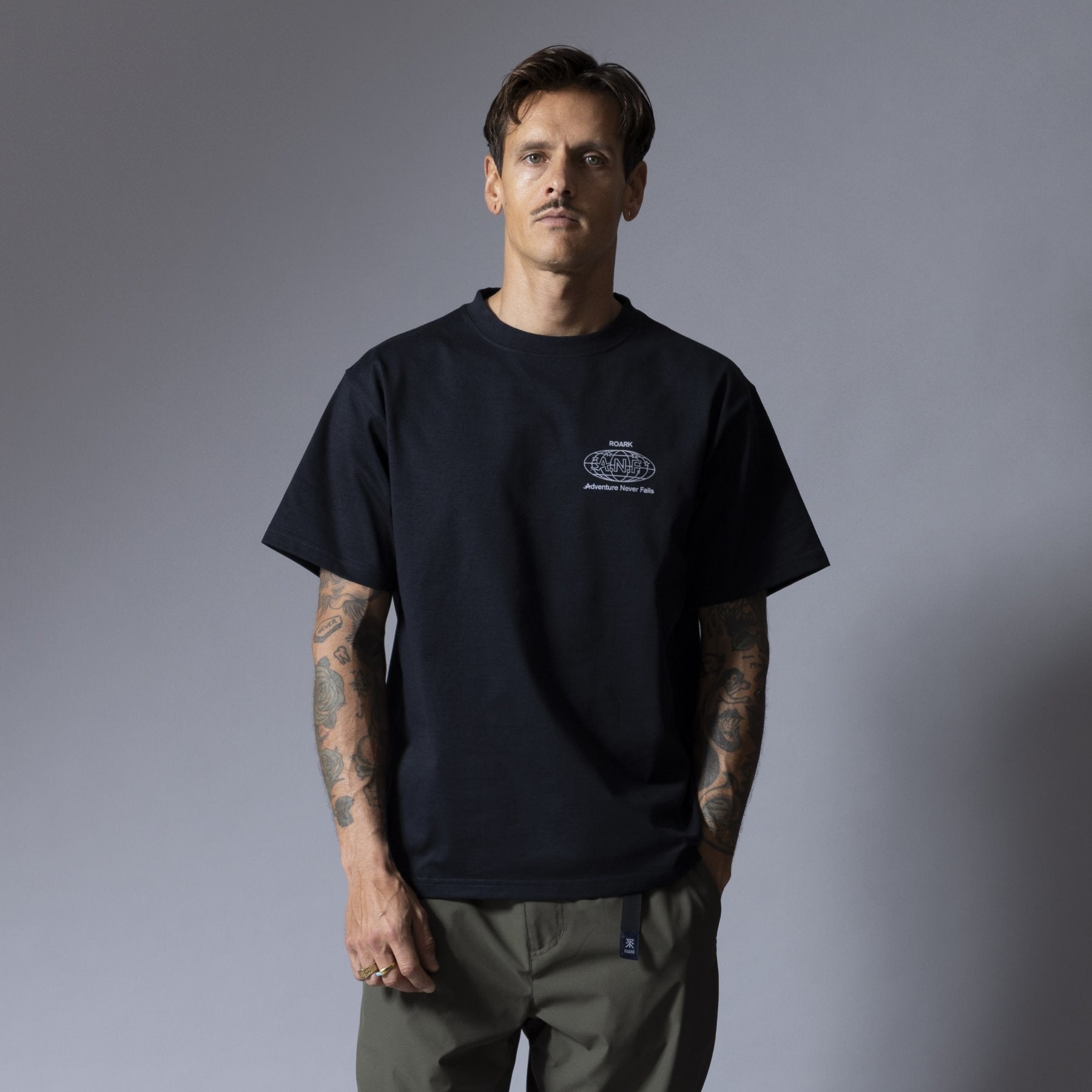 ROARK ANF FINE TECH DRY TEE