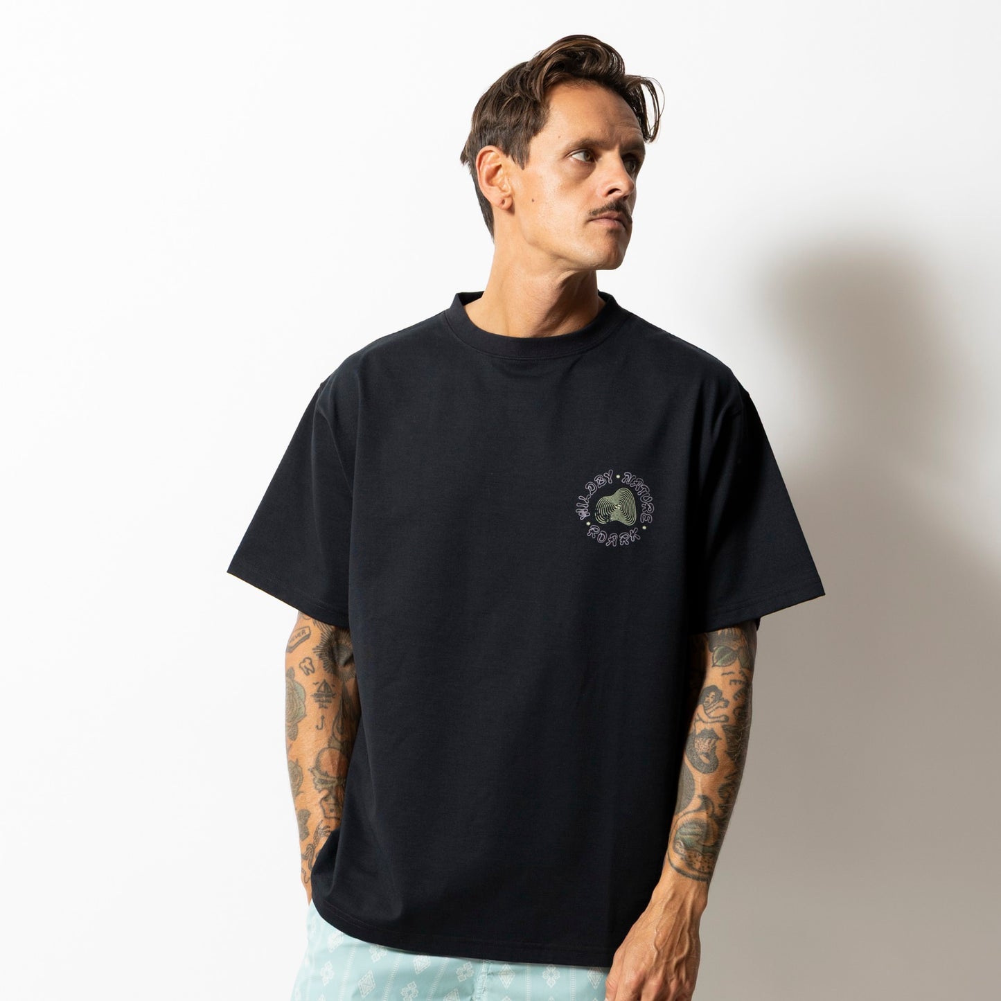 ROARK WILD BY NATURE FINE TECH DRY TEE
