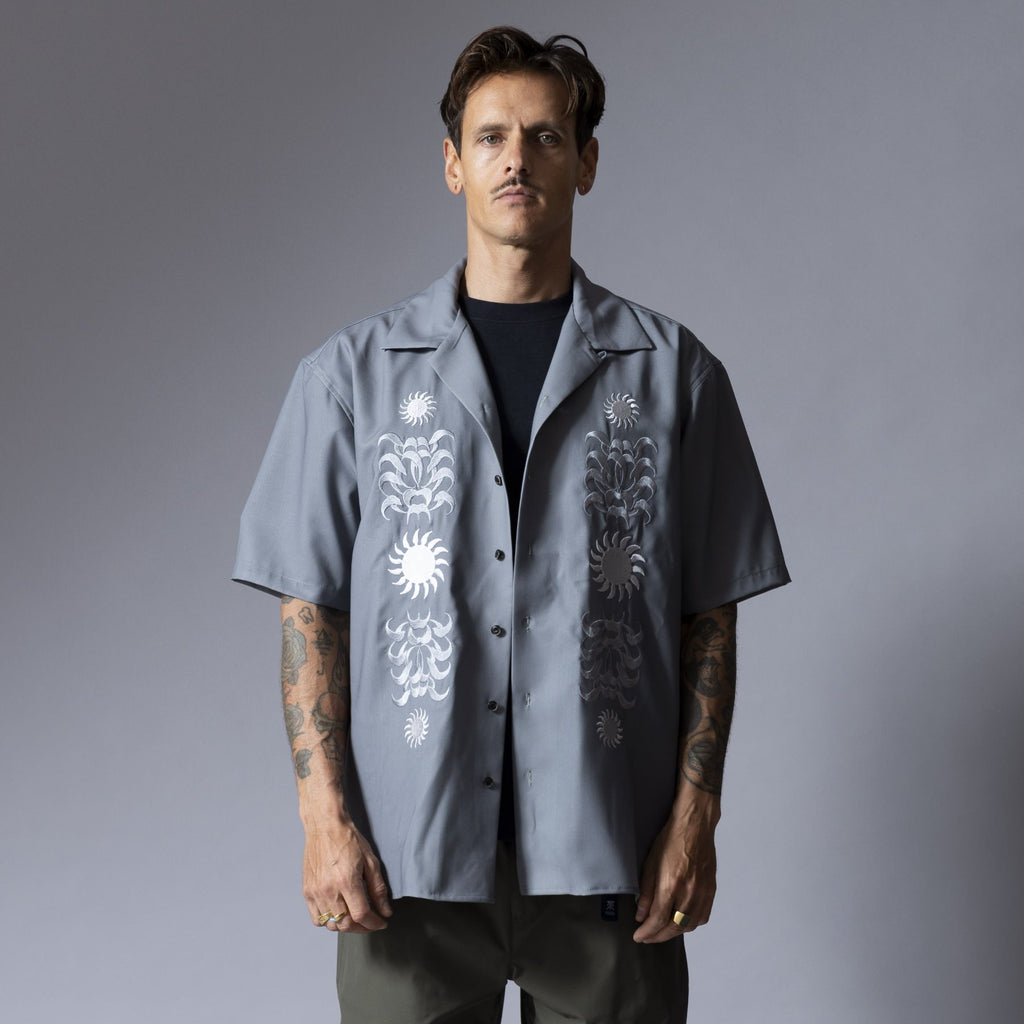ROARK PALM EMBROIDERY GONZO S/S