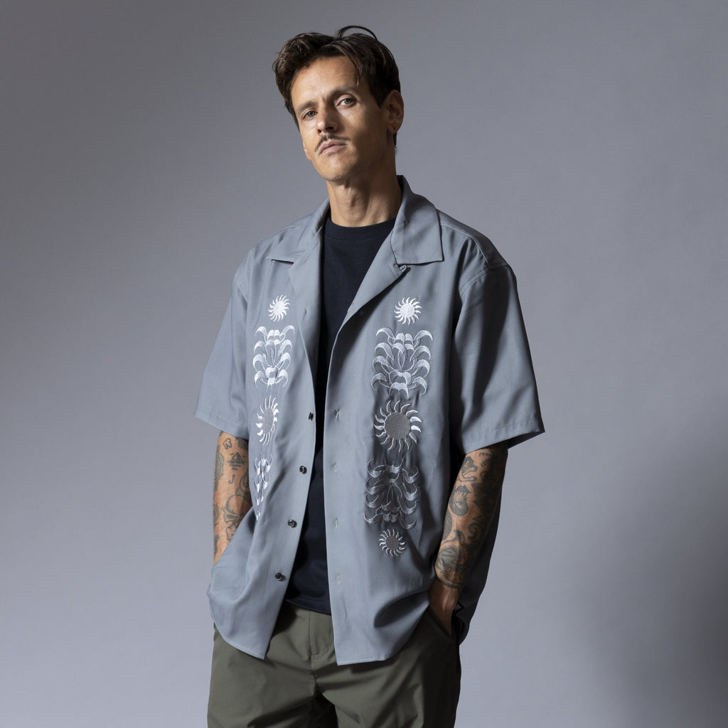 ROARK PALM EMBROIDERY GONZO S/S