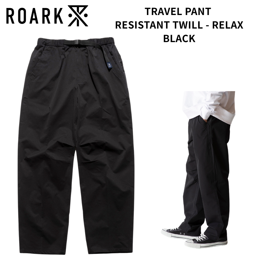 ROARK TRAVEL PANT RESISTANT TWILL - RELAX