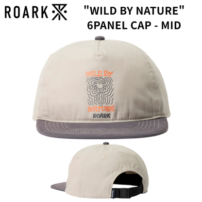 ROARK WILD BY NATURE 6PANEL CAP - MID