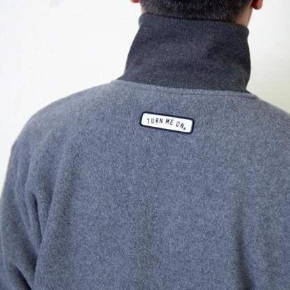 TURN ME ON ZIP UP FLEECE JACKET