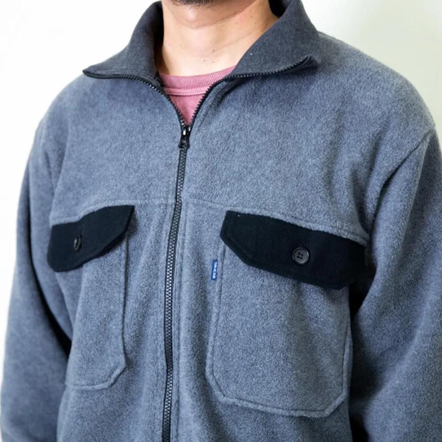 TURN ME ON ZIP UP FLEECE JACKET