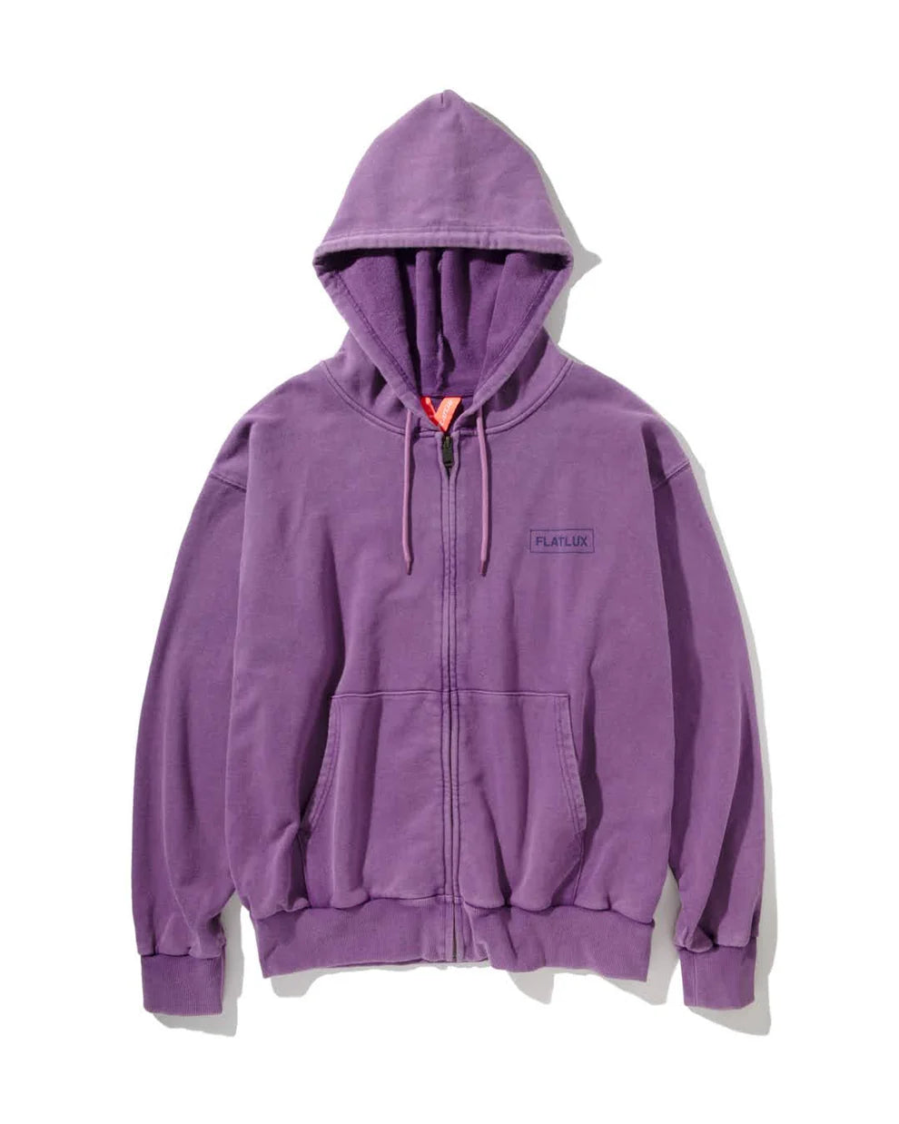 FLATLUX Distress Zip Hoodie