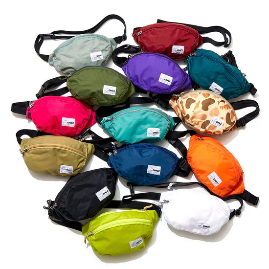 OMCC PK Fannypack Round-S Ripstop Nylon Solid