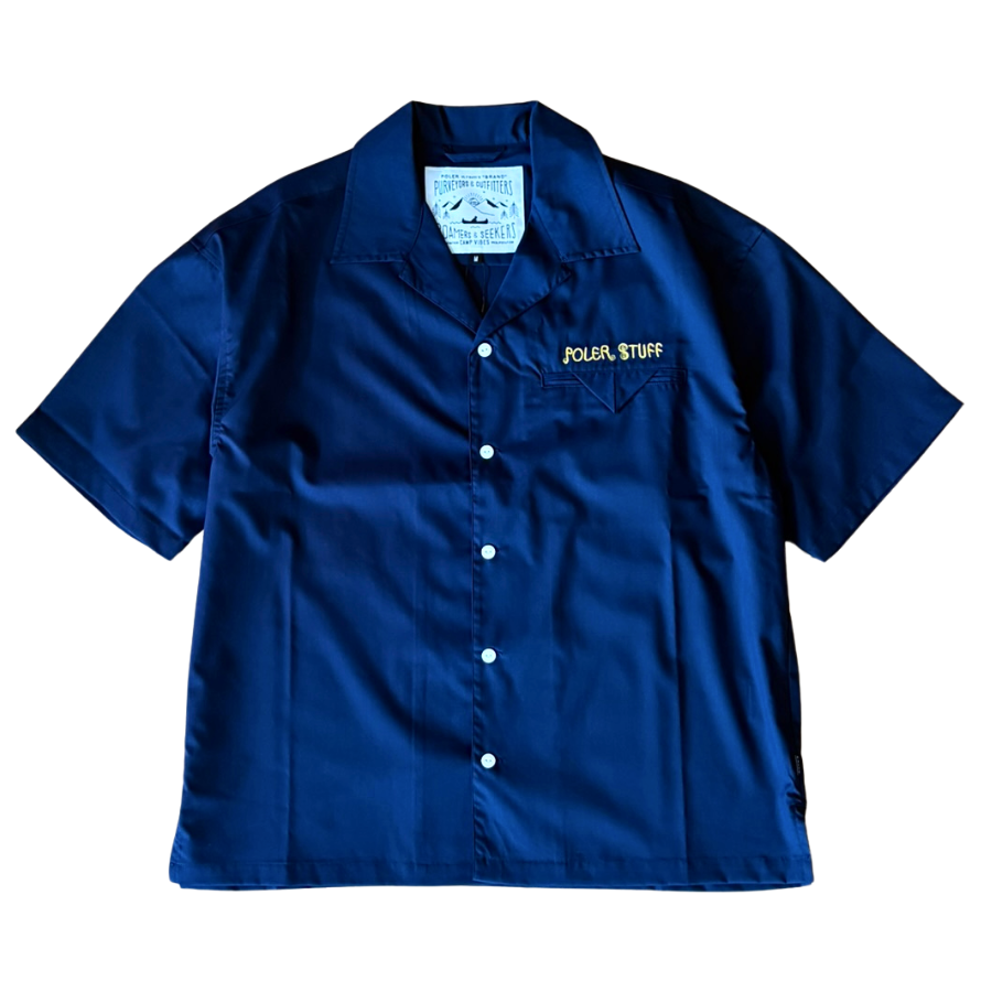 POLER TOURIST TRAP RELAX OPEN COLLAR SHIRT